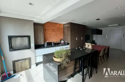 Apartamento semi mobiliado com 1 suíte e 1 dormitório na praia brava em itajaí