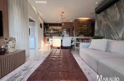 Apartamento mobiliado e equipado com 1 suíte e 2 dormitórios no bairro fazenda em itajaí