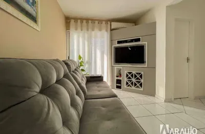 Apartamento semi mobiliado com 2 dormitórios na murta em itajaí