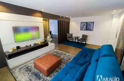 Apartamento semi mobiliado com 1 suíte e 2 dormitórios no centro de itajaí