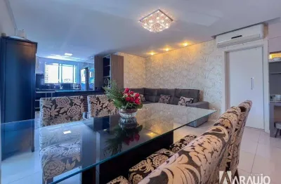 Apartamento semi mobiliado com 1 suíte e 2 dormitórios no centro de itajaí
