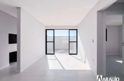 Apartamento garden com 1 suíte e 2 dormitórios na vila operária em itajaí