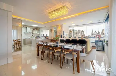 Apartamento mobiliado com 4 suítes à venda no de centro em itajaí