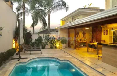 Casa em condomínio fechado com 3 quartos à venda no betel, paulínia , 285 m2 por r$ 1.590.000