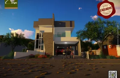 Casa em condomínio fechado com 5 quartos à venda no roncáglia, valinhos , 282 m2 por r$ 1.650.000