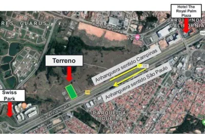 Terreno à venda no Swiss Park, Campinas 