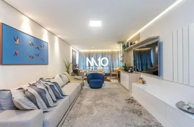 Apartamento de 3 dormitorios, mobiliado, equipado e quadra mar em balneario camb