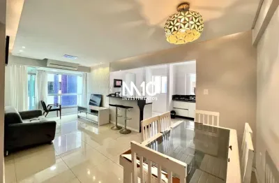 Apartamento quadra mar de 2 dormitórios no edifício veneza em balneário camboriú