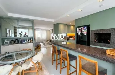 Apartamento de 3 suítes 2 vagas no edifício solar do guarujá em balneário cambor