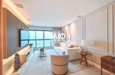 Apartamento de alto padrão de 4 suítes ed. new york em balneário camboriú