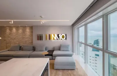 Apartamento infinity coast- fg mobiliado e decorado- vista panoramica p/ balnear