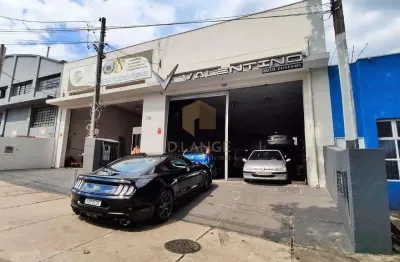 Galpão comercial à venda no bairro jardim do trevo em campinas