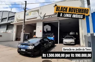 Barracão comercial à venda no bairro jardim do trevo em campinas