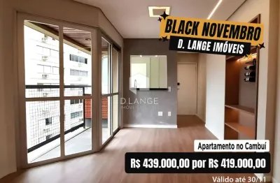 Apartamento com 1 quarto à venda na Rua Barreto Leme, 1507, Cambuí, Campinas