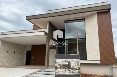 Casa à venda em paulínia, santorini residencial club, com 3 suítes, com 221.99 m²