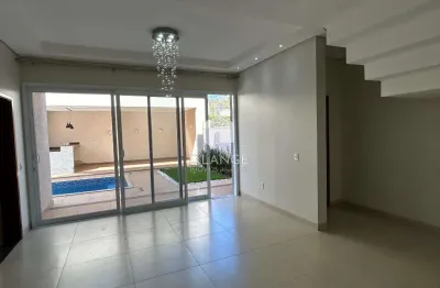 Casa à venda com 3 quartos no condomínio reserva real paulínia, parque brasil 500