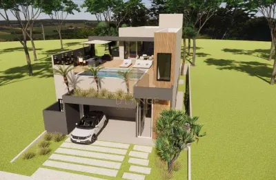 Casa de condomínio com 3 quartos à venda, 271 m² - parque brasil 500