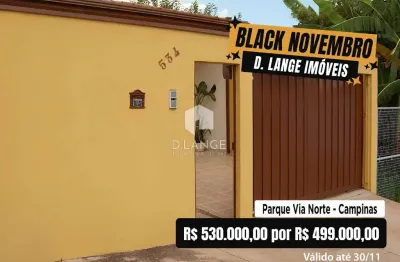 Casa com 3 quartos à venda na Rua Ana Borges Orsolini, 534, Parque Via Norte, Campinas
