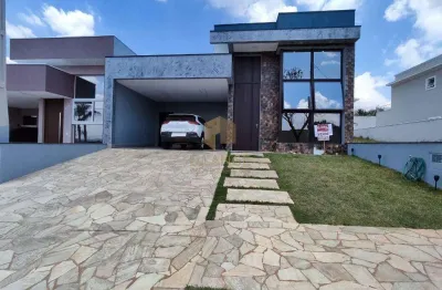 Casa à venda em valinhos, residencial santa maria, com 3 suítes, com 218 m²