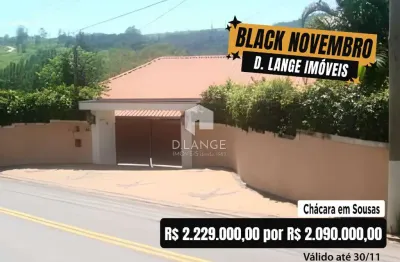 Chácara / sítio com 3 quartos à venda na Rua Mário Garnero, 1272, Parque Jatibaia (Sousas), Campinas