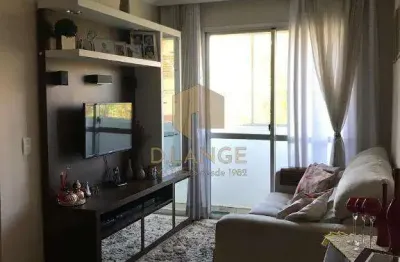 Apartamento à venda em campinas, parque itália, com 3 quartos, com 60 m², ilhas do pacífico