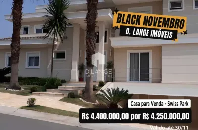 Casa em condomínio fechado com 3 quartos à venda na Avenida Dermival Bernardes Siqueira, 3713, Swiss Park, Campinas
