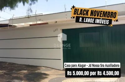Casa à venda e locação no bairro jardim nossa senhora auxiliadora em campinas