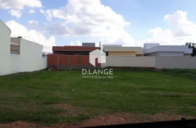 Terreno em condomínio fechado à venda na Avenida José Puccinelli, 1240, Cascata, Paulínia