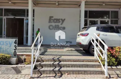 Sala térrea para locação no easy office no bairro vila itapura em campinas