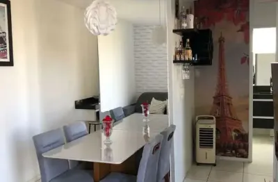 Apartamento completo e mobiliado em condomínio fechado no Parque das Indústrias