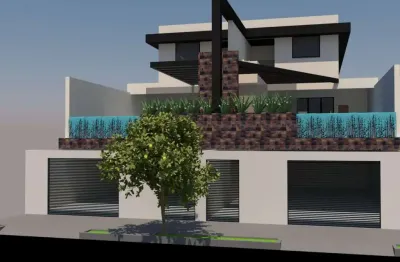 Casa geminada de luxo | 4 quartos | 1 suíte | 2 banheiros | 1 lavabo | 04vagas | cabral - contagem - mg