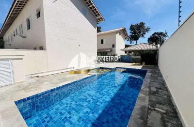 Lançamento em condomínio fechado – casas novas com quintal