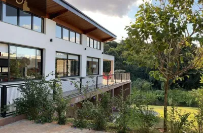 Casa com 4 dormitórios à venda, 300 m² por r$ 2.200.000,00 - condomínio vale da santa fé - vinhedo/sp