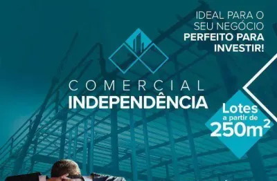 Terreno à venda, 250 m² por r$ 520.000,00 - comercial independência - vinhedo/sp