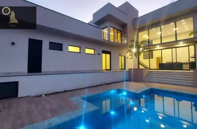 Casa com 4 dormitórios à venda, 320 m² por r$ 3.950.000,00 - condomínio campo de toscana - vinhedo/sp