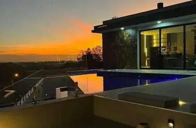 Casa com 3 dormitórios à venda, 376 m² por R$ 5.500.000,00 - Condomínio Campo de Toscana - Vinhedo/SP