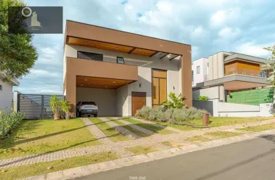 Casa com 4 dormitórios à venda, 404 m² por R$ 4.080.000 - Condomínio Campo de Toscana - Vinhedo/SP
