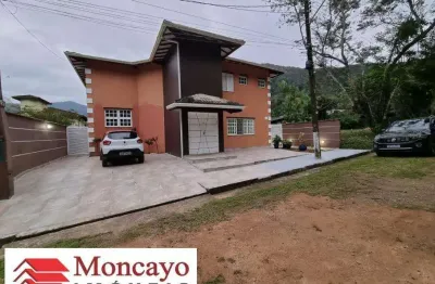 Sobrado com 3 suítes para venda no loteamento recanto sandra, martim de sá, caraguatatuba - sp.