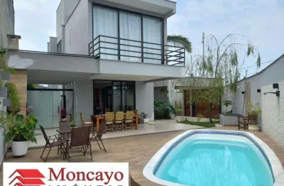 Sobrado alto padrão, designer moderno, requinte e bom gosto