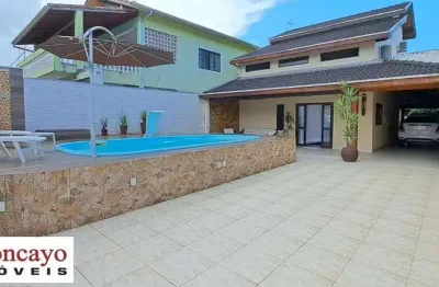 Sobrado com 3 quartos e piscina para venda no jardim aruan, caraguatatuba - sp.