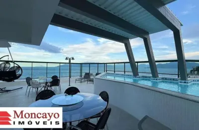 Cobertura duplex com piscina para venda na martim de sá, caraguatatuba