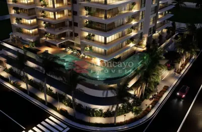 Apartamento alto padrão para venda na planta no massaguaçu, caraguatatuba