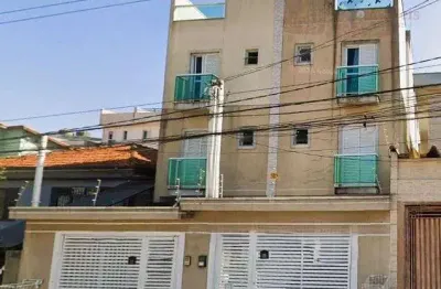 Cobertura de 73m² no bairro vila junqueira em santo andré/sp