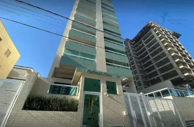 Apartamento de 77² parcialmente mobiliado no bairro jardim real em praia grande/sp