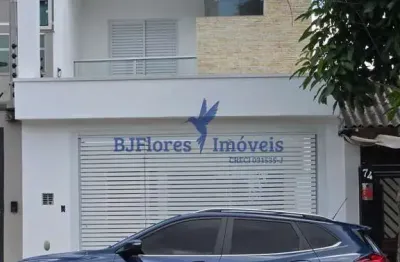 Sobrado com 190m² a venda no bairro Vila Assunção em Santo André