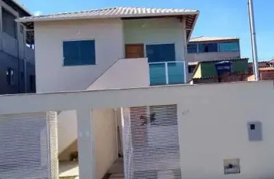Casa com 3 quartos à venda na rua presbítero antônio reis sampaio, gávea, vespasiano, 80 m2 por r$ 330.000