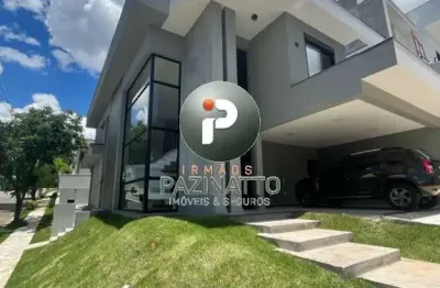 Casa em condomínio fechado com 3 quartos à venda na rua josé carlos ferrari, 100, residencial santa maria, valinhos, 280 m2 por r$ 1.895.000