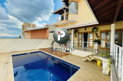Casa em condomínio fechado com 4 quartos à venda na rua carlos penteado stevenson, 1059, jardim recanto, valinhos, 364 m2 por r$ 1.800.000