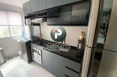 Apartamento no residencial verona para venda em valinhos com 2 dormitórios.
