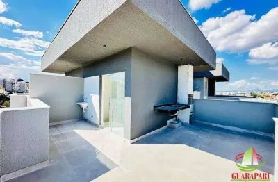 Cobertura em prédio com elevador com 3 quartos à venda, 92 m² por r$ 539.000 - copacabana - belo horizonte/mg